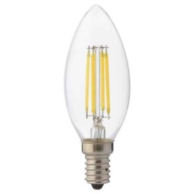 10x Stk. LED Filament Birne FILAMENT CANDLE-6 6W E14