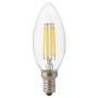 10x Stk. LED Filament Birne FILAMENT CANDLE-6 6W E14