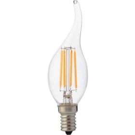 10x Stk. LED Filament Birne FILAMENT FLAME-4 4W E14
