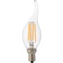 10x Stk. LED Filament Birne FILAMENT FLAME-4 4W E14