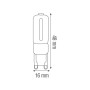 10x Stk. LED Kapsellampe DECO-3 3W G9