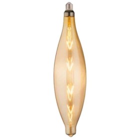 10x Stk. LED Filament Birne ELLIPTIC-XL 8W E27 Amber