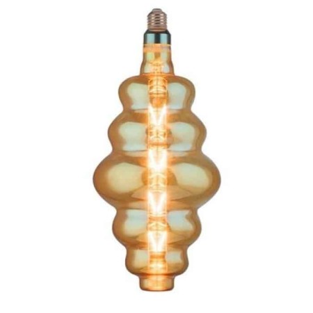 10x Stk. LED Filament Birne ORIGAMI-XL 8W E27 Amber