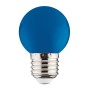 10x Stk. LED Farbbirne RAINBOW 1W E27 Blau