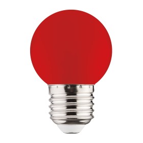 10x Stk. LED Farbbirne RAINBOW 1W E27 Rot