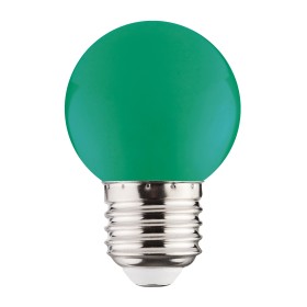 10x Stk. LED Farbbirne RAINBOW 1W E27 Grün