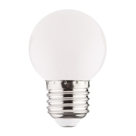 10x Stk. LED Farbbirne RAINBOW 1W E27 6400K