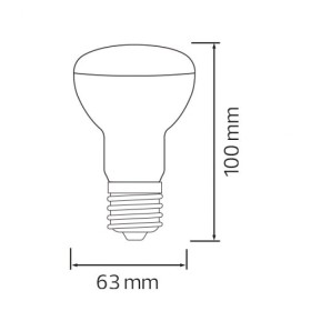 10x Stk. LED Birne REFLED-10 10W E27 4200K