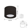 LED Aufbauleuchte SANDRA-5 Deckenleuchte 5W Weiß 4200K