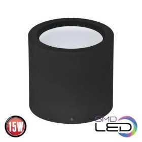 LED Aufbauleuchte SANDRA-15/XL Deckenleuchte 15W Schwarz 4200K