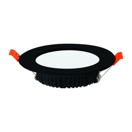 LED Einbaustrahler Panel ALEXA-12 12W Schwarz 7000K