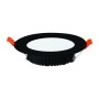 LED Einbaustrahler Panel ALEXA-12 12W Schwarz 7000K