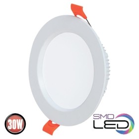 LED Einbau-Downlight Panel ALEXA-30 30W Weiß