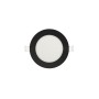 Dimmbares LED-Einbaupanel SLIM-6 6W ⌀118,5mm Schwarz