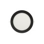 Dimmbares LED-Einbaupanel SLIM-18 18W ⌀221mm Schwarz
