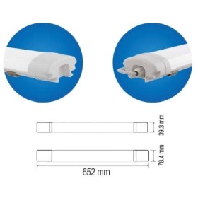 Lampe de protection LED pour l'eau RIVER-18 18W 60cm IP65 6400K