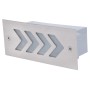Led Bodeneinbauleuchte BERYL 3W 70x170 mm blau