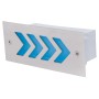 Led Bodeneinbauleuchte BERYL 3W 70x170 mm blau