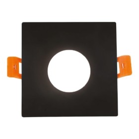 Einbaustrahler MR 16 CLOVE-S Quadratisch Schwarz