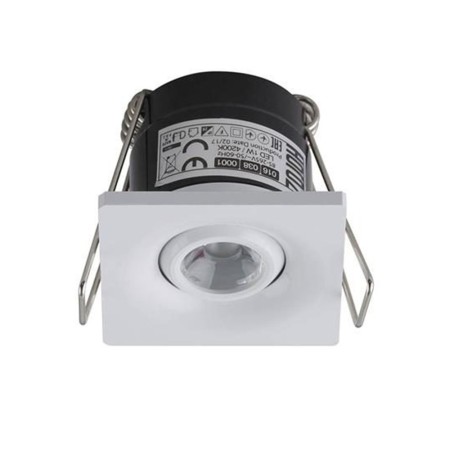 LED EinbauDownlight LAURA 1W 4200K Weiß