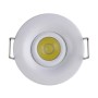 LED Mini Spotlampe SILVIA 1W Weiß Rund Weiß 4200K