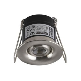 LED Mini Spotlampe SILVIA 1W Weiß Rund Chrom 4200K
