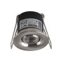 LED Mini Spotlampe SILVIA 1W Weiß Rund Chrom 4200K