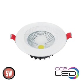 LED Einbaustrahler VANESSA-5 5W 6400K Weiß