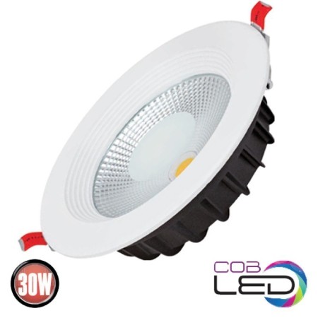 LED Einbaustrahler VANESSA-30 30W 6400K Weiß