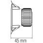 LED Einbaustrahler VANESSA-30 30W 6400K Weiß