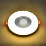 LED Einbaustrahler 2in1 Downlight VALENTINA-24 24W 2CCT 3000K-6500K weiß