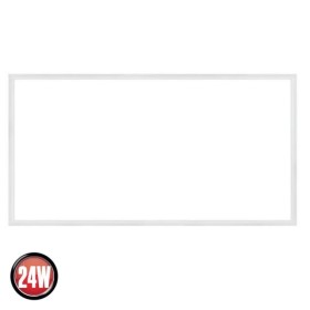 LED Panel 60x30cm SET inkl. Einbaurahmen & Befestigungsset ZODIAC-24 24W 4200K