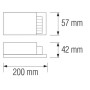 Schlanker LED-Treiber 100W VEGA-100 8,5A