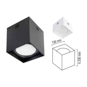 LED Flächenleuchte SANDRA-SQ10/XL 10W schwarz 4200K