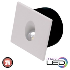 LED Treppeneinbauleuchte ZUMRUT 3W weiß
