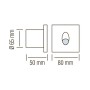 LED Treppeneinbauleuchte ZUMRUT 3W weiß