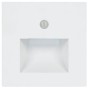 Treppenhaus-Einbauleuchte LED mit PIR-Sensor DIAMOND 1W WEISS 4200K 110-265V