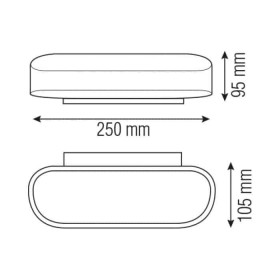 LED Dekorative Wandleuchte BELEN-6 6W Weiß 4000K