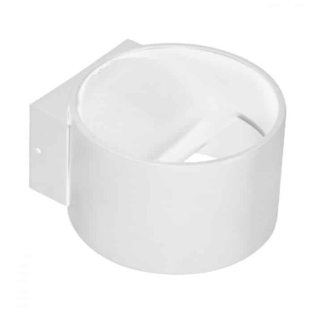 LED Wandleuchte SISAM 8W rund, 4200K, Weiß