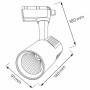 LED Schienenleuchte VARNA-36 36W weiß 4200K
