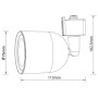 LED Schienenleuchte ARIZONA-10 10W schwarz 4200K