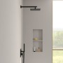 Villeroy & Boch Taro Regenbrausearm für Wandmontage eckig