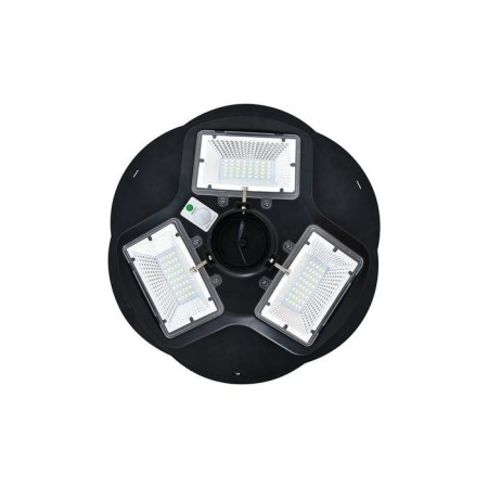 LED-Straßen-Solarlampe COMBAT-150 150W 6400K Schwarz