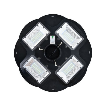 LED-Straßen-Solarlampe COMBAT-200 200W 6400K Schwarz