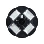 LED-Straßen-Solarlampe COMBAT-200 200W 6400K Schwarz