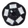 LED-Straßen-Solarlampe COMBAT-250 250W 6400K Schwarz