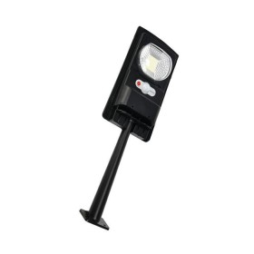 LED Solar Straßenlaterne COMPACT-10 10W 6400K Schwarz