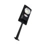 LED Solar Straßenlaterne COMPACT-10 10W 6400K Schwarz