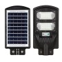 LED Solar Straßenlaterne GRAND-100 100W 6400K Schwarz