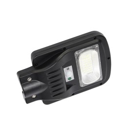LED Solar Straßenlaterne GRAND-50 50W 6400K Schwarz